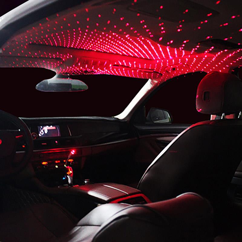 Onever Mini LED Car Roof Star Night Lights Projector Light Interior Ambient Atmosphere Galaxy Lamp Decoration Light USB Plug Onever Mini LED Car Roof Star Night Lights Projector Light Interior Ambient Atmosphere Galaxy Lamp Decoration Light USB Plug